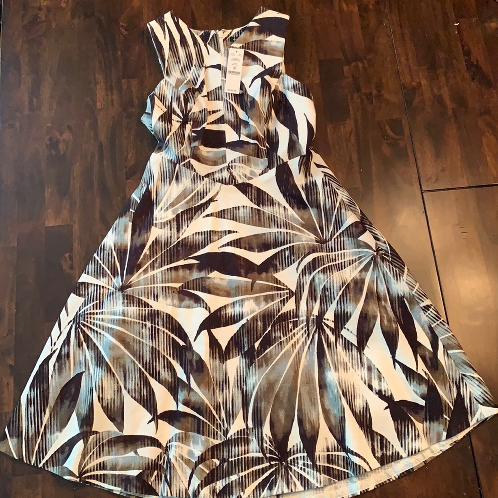 NWT White House Black Market 0P sleeveless dress